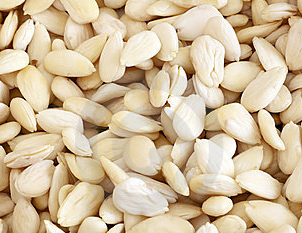 Blanched almond