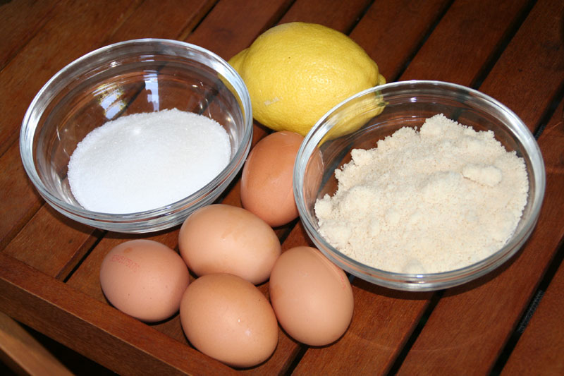 dessert aux amandes