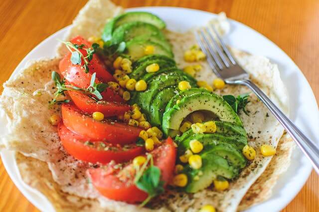 vegetarian plate